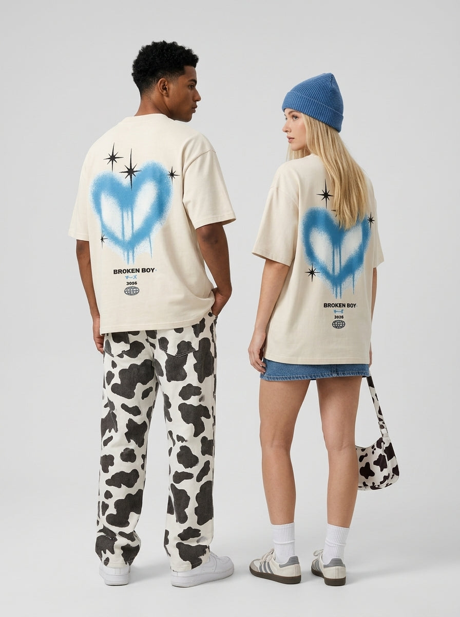 Playera BOKO — BLUE HEART