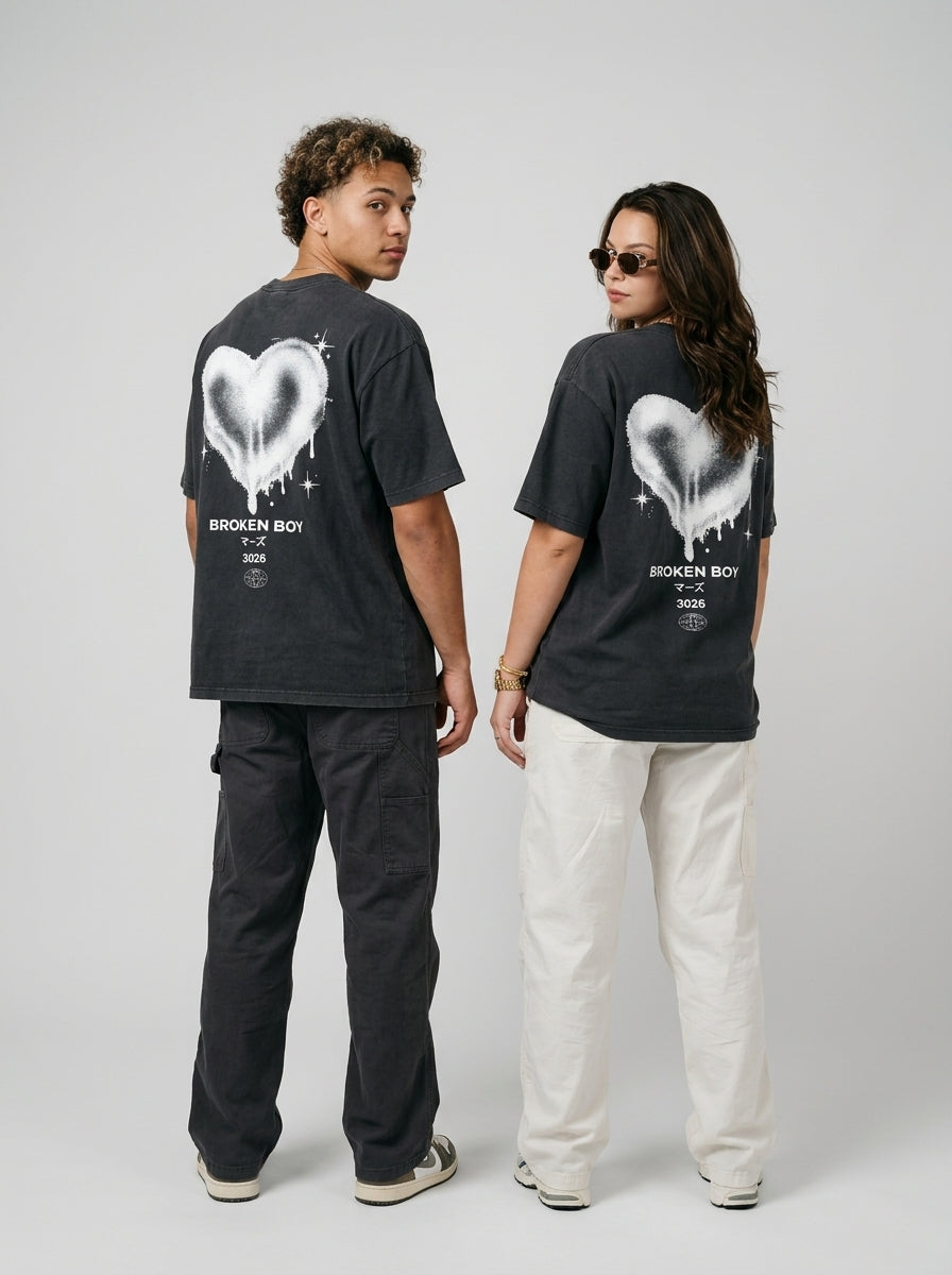 Playera BOKO — WHITE HEART