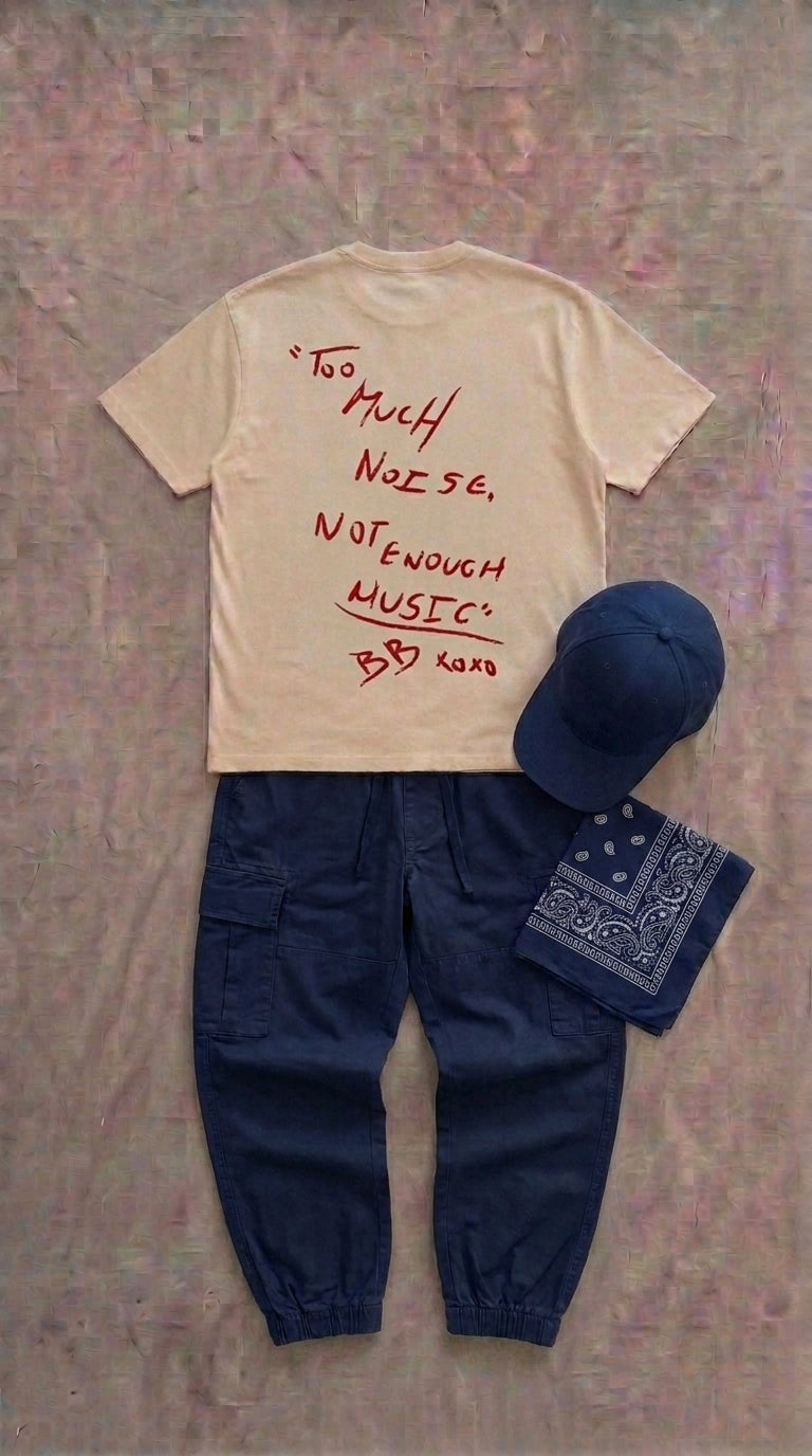 Playera BOKO — TOO MUCH NOISE