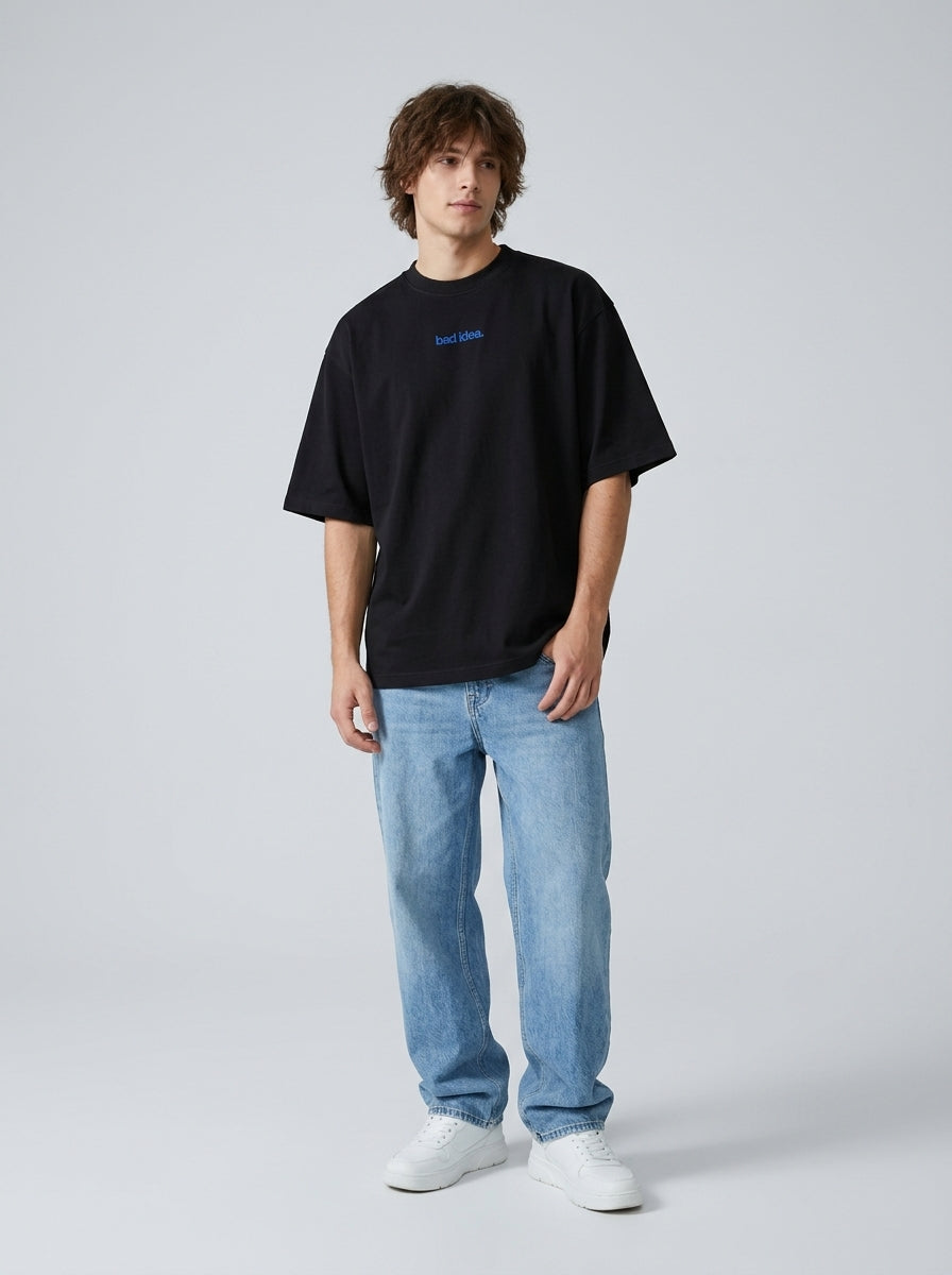 Playera BOKO — BAD IDEA NEGRO