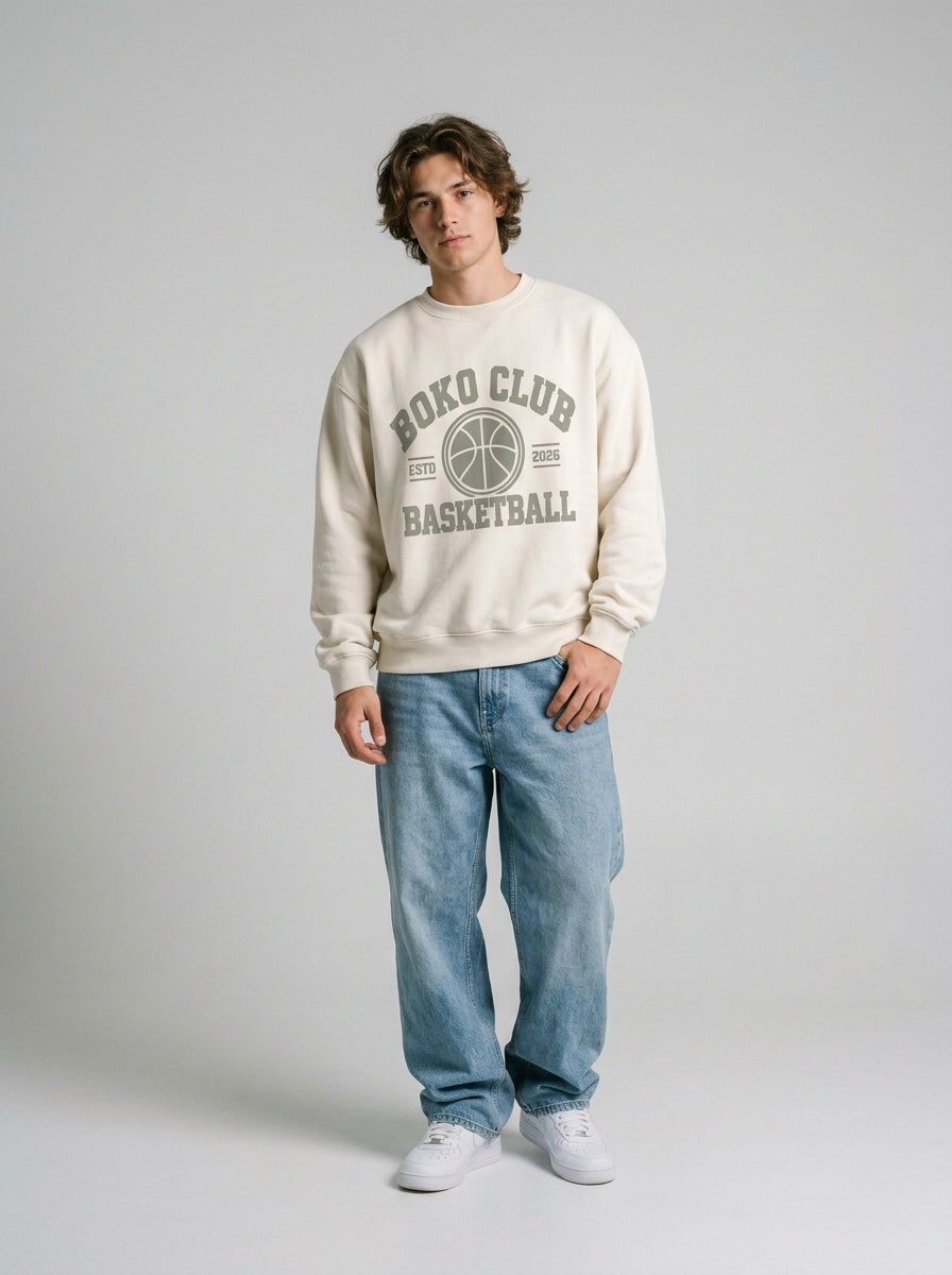 Playera de manga larga BOKO — BOKO BASKET — VAINILLA