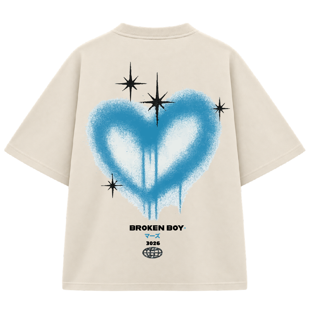 Playera BOKO — BLUE HEART