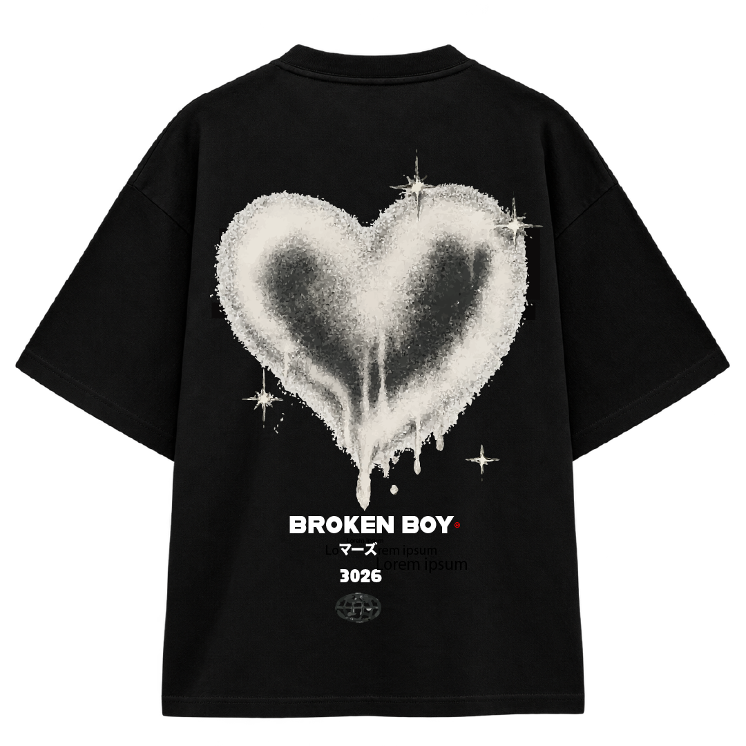 Playera BOKO — WHITE HEART