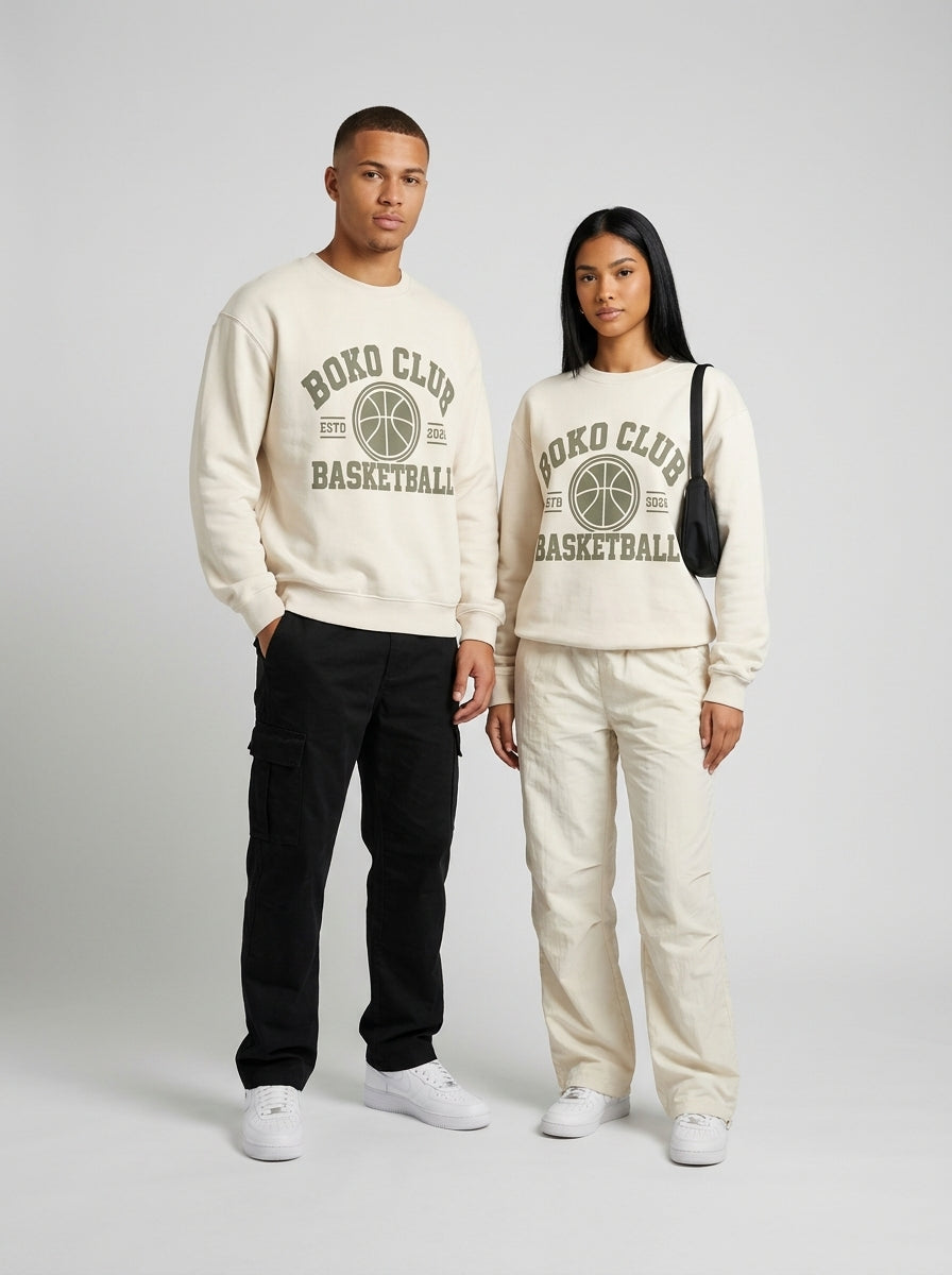 Playera de manga larga BOKO — BOKO BASKET — VAINILLA