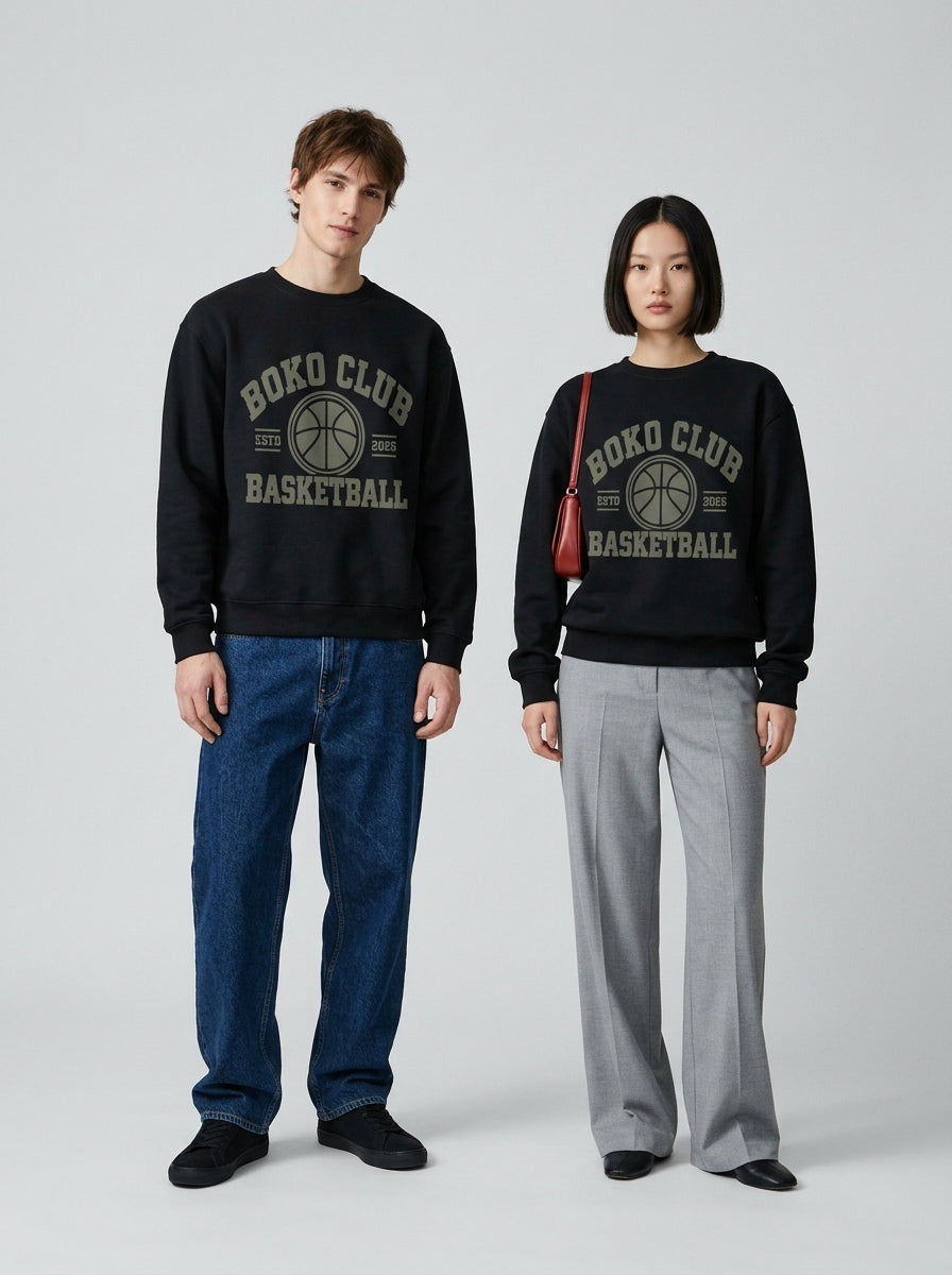 Playera de manga larga BOKO — BOKO BASKET — NEGRO