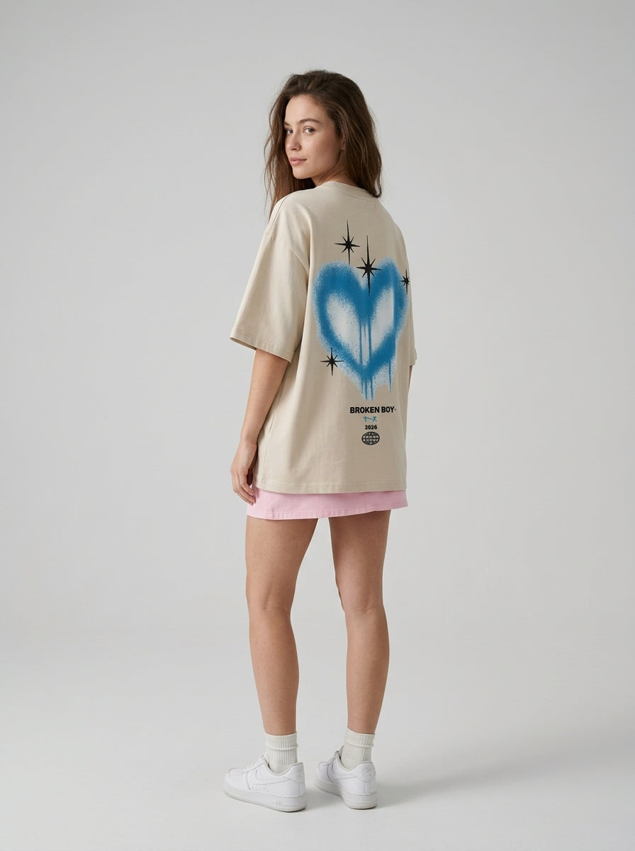 Playera BOKO — BLUE HEART