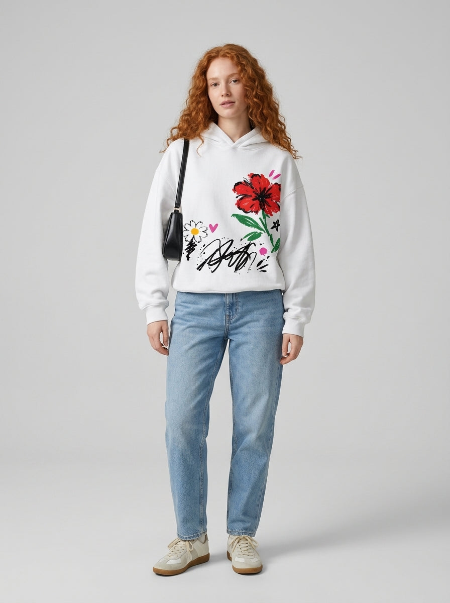 Sudadera con capucha BOKO — FLORES LOCAS