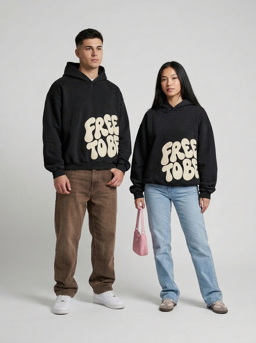 Sudadera con capucha BOKO — FREE TO BE