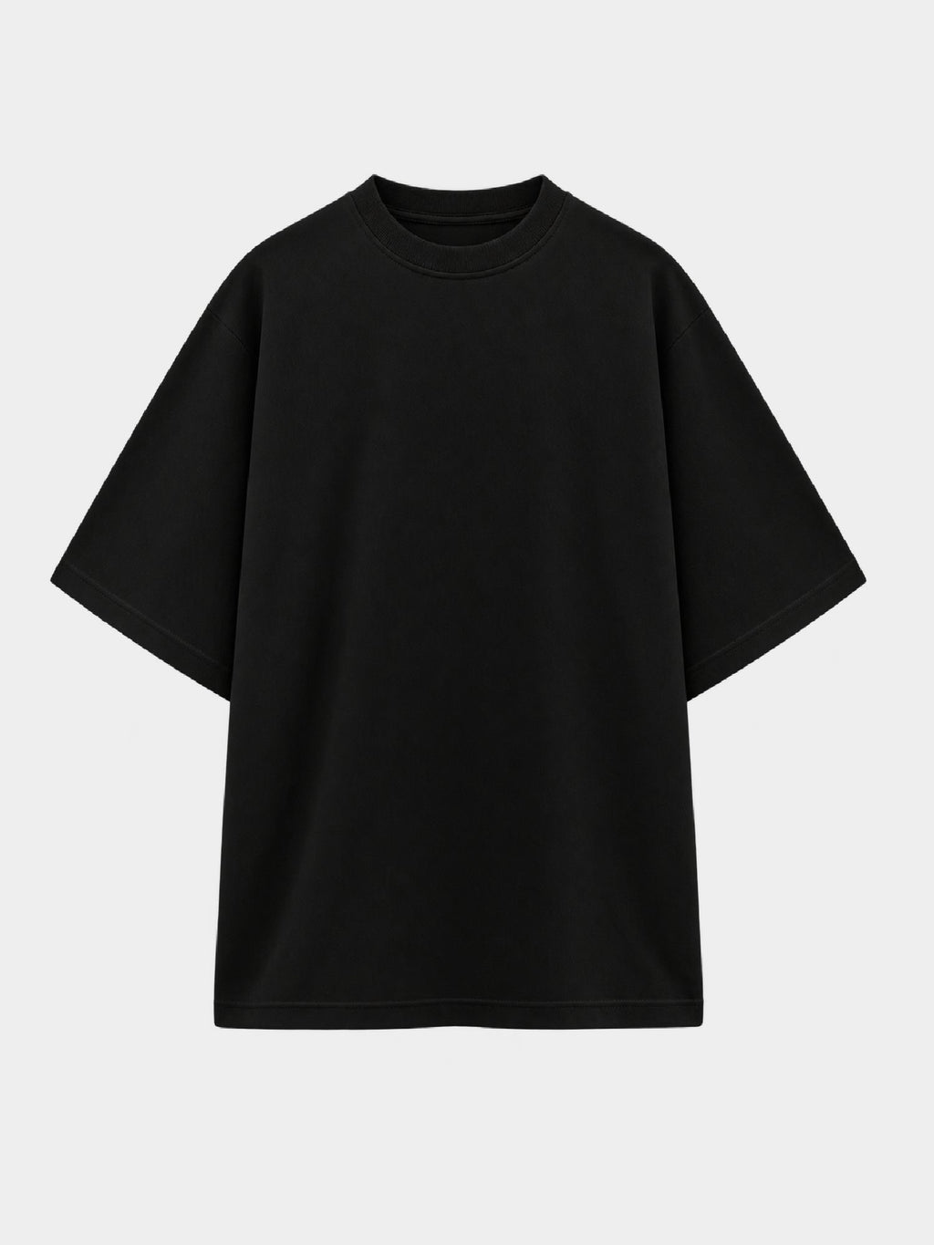 BASIC TEE BLACK frente