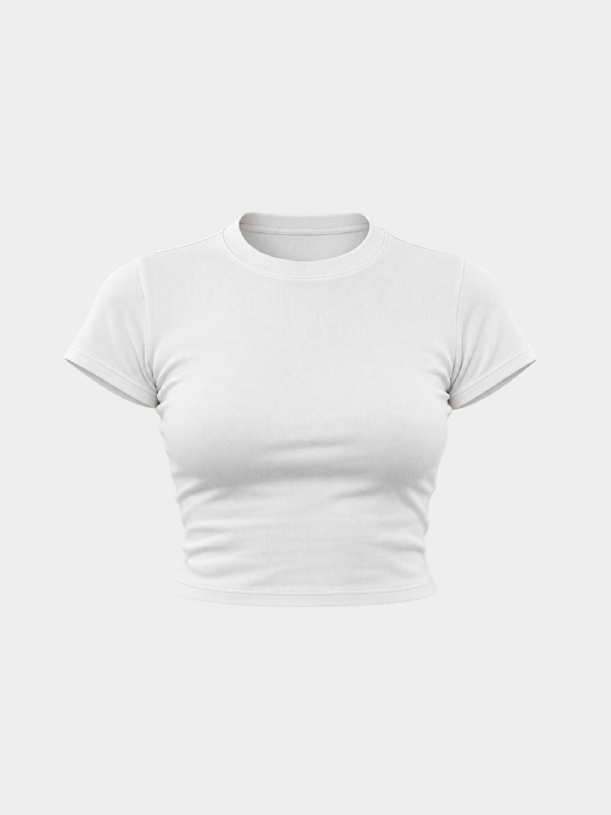 BASIC WOMEN TEE WHITE frente