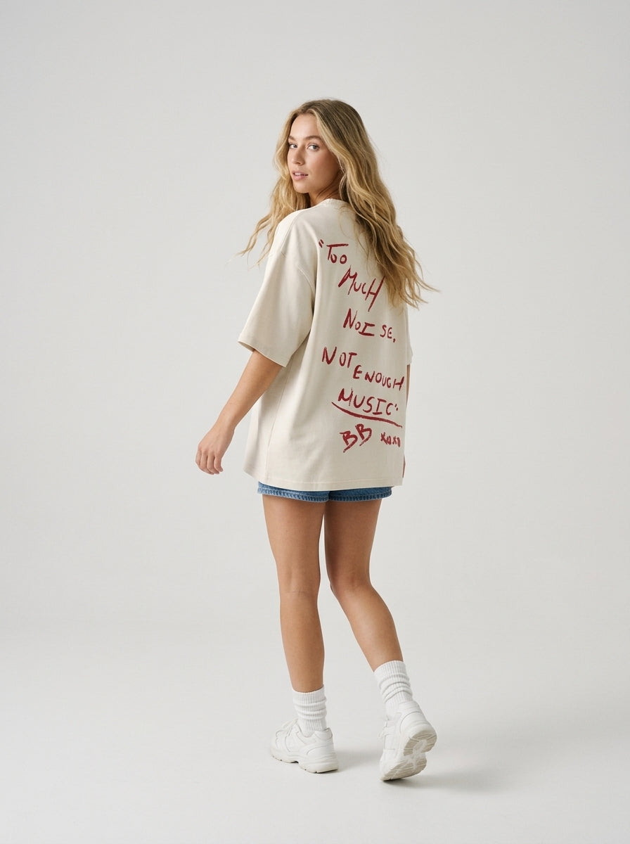 Playera BOKO — TOO MUCH NOISE