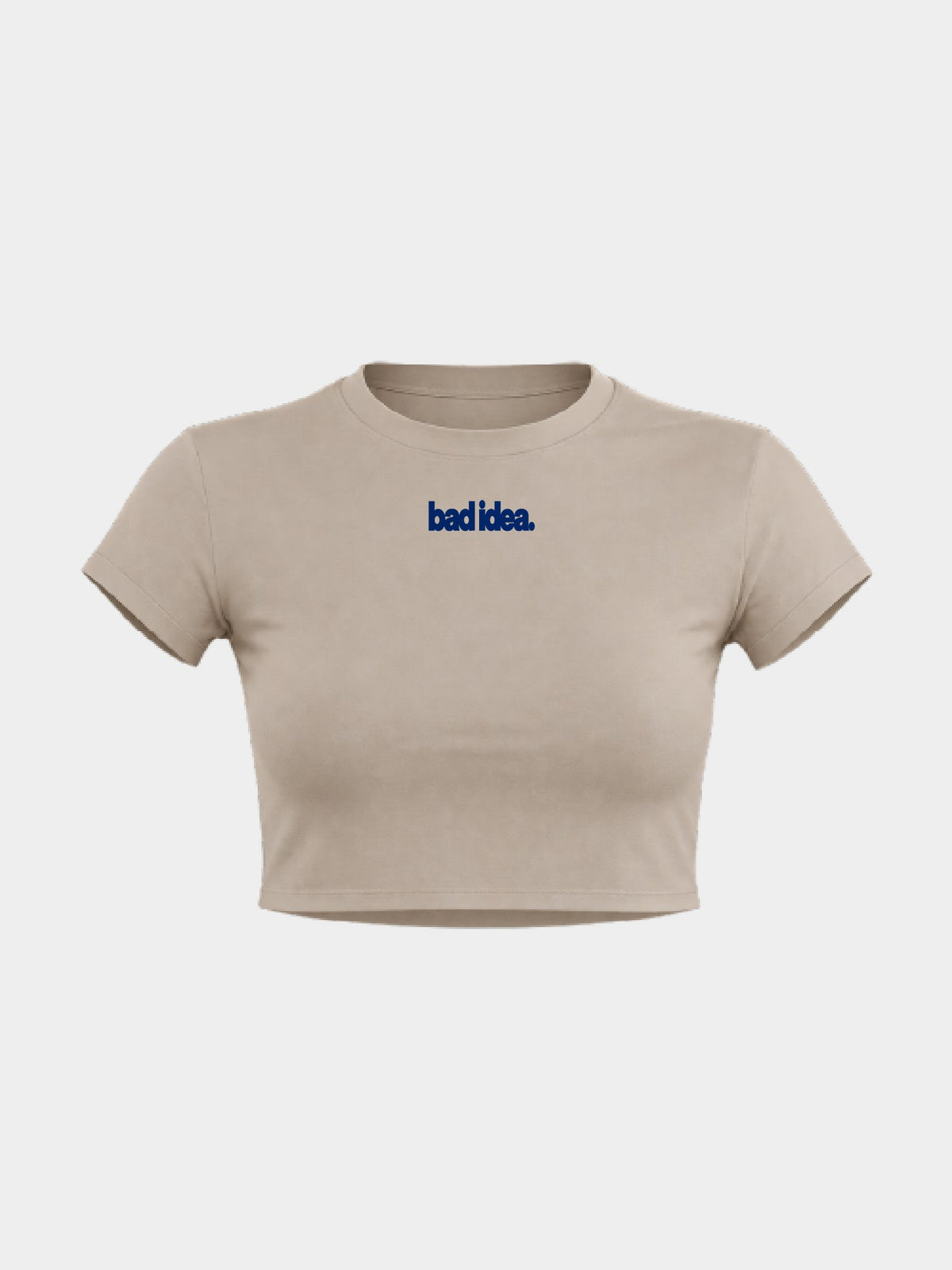 BAD IDEA crop top beige BOKO