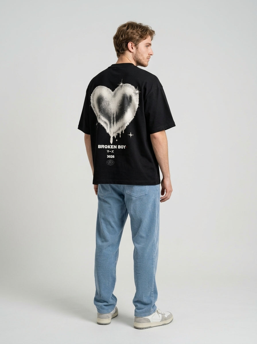 Playera BOKO — WHITE HEART